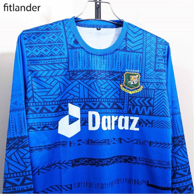 New Bangladesh ODI Cricket Practice Kit 2022 23 Season Full Sleeve 01 01 01