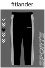 Fitlander Mens Premium Sports Trousers in Bangladesh - Black (6)