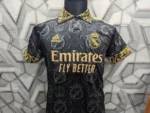real madrid black polo