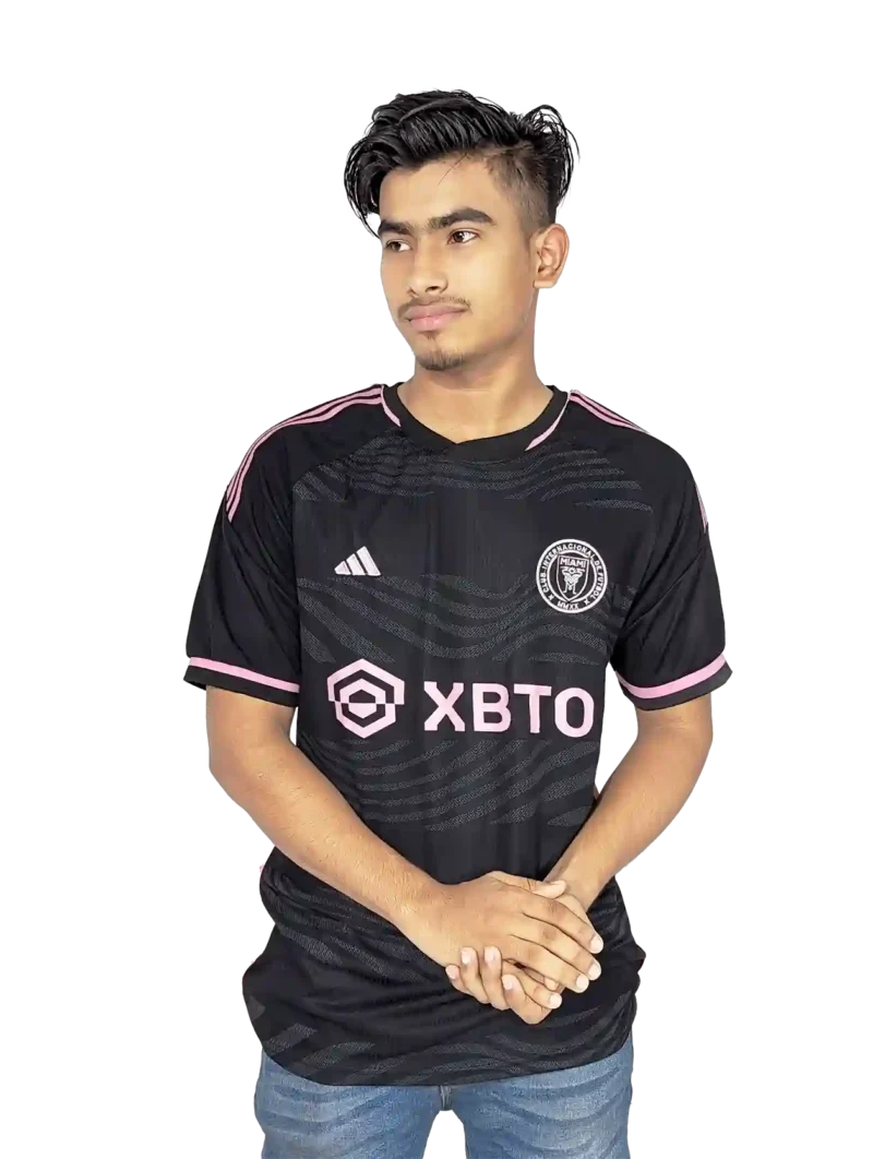 Inter Miami Away Black Kit 23 24 2 1