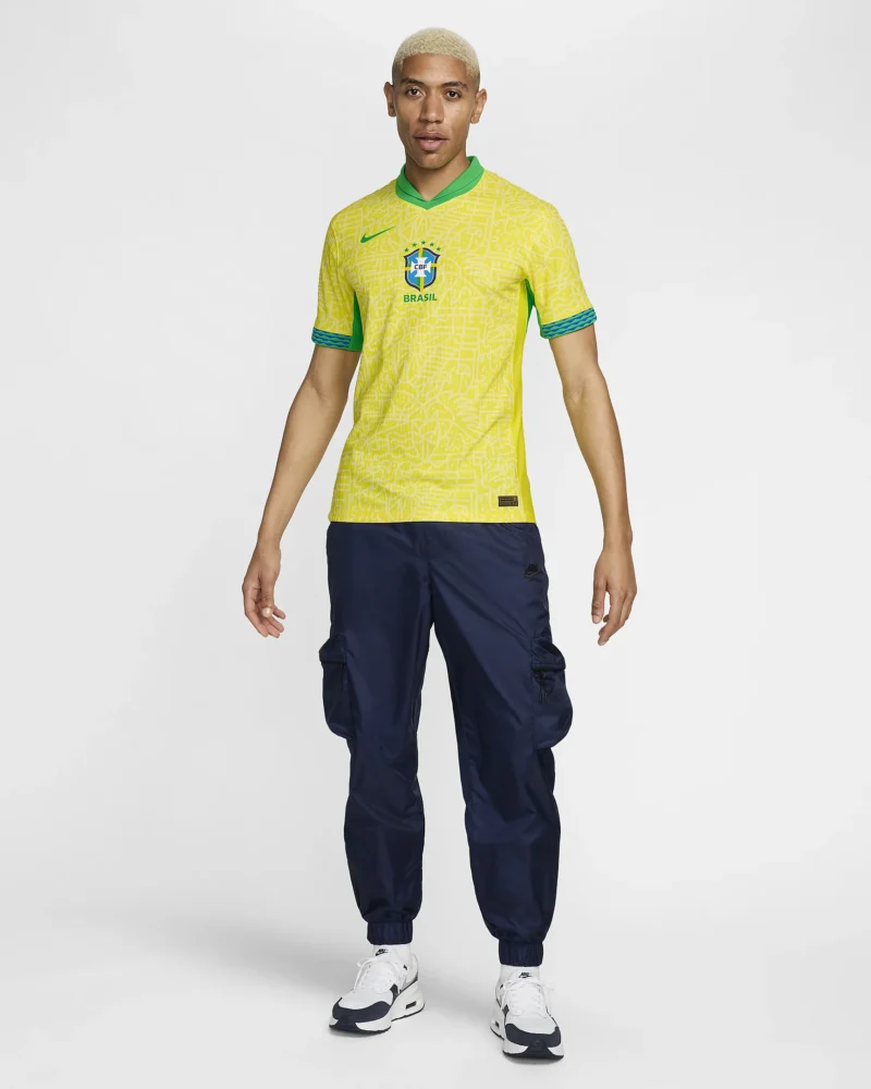 Brazil 2024 Stadium Home Copa America 2024 Player Version Imported 2